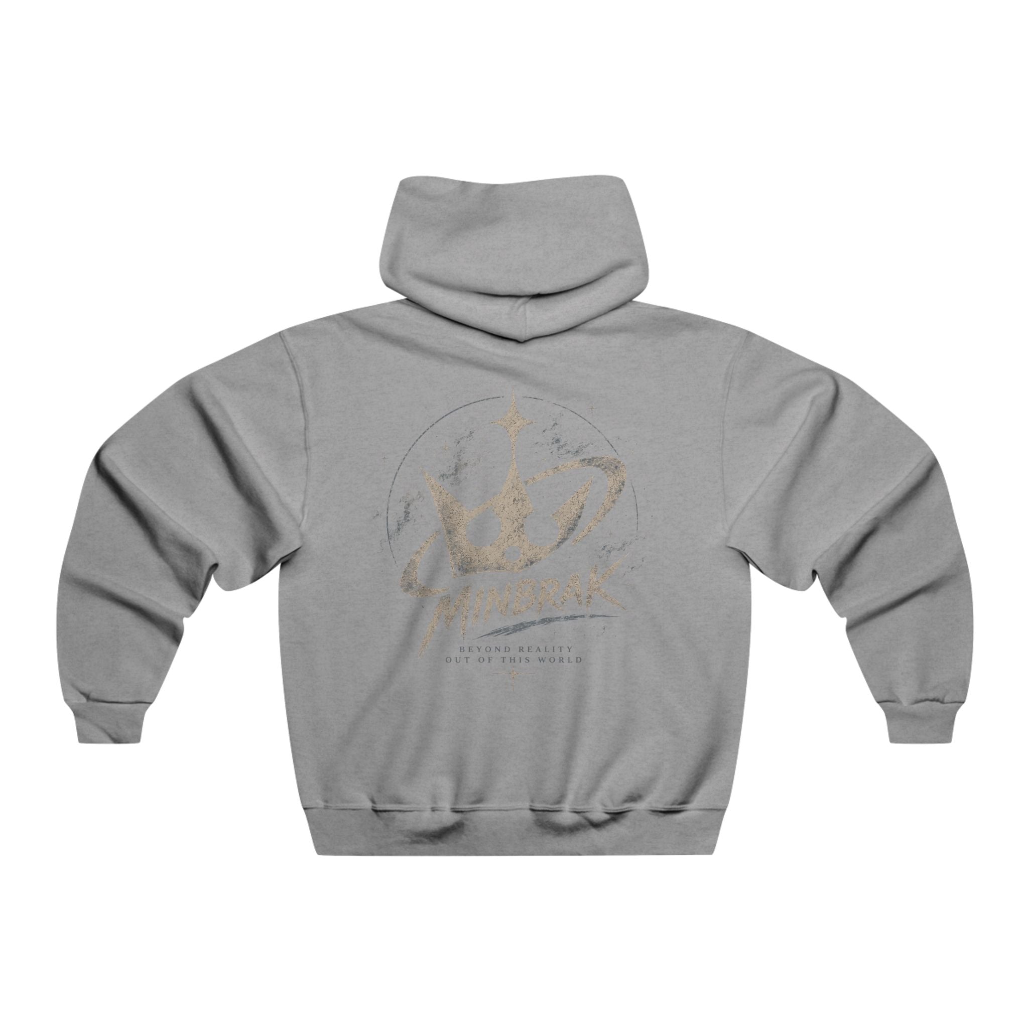 Minbrak Crown Hoodie — Men's Graphic Pullover Sweatshirt