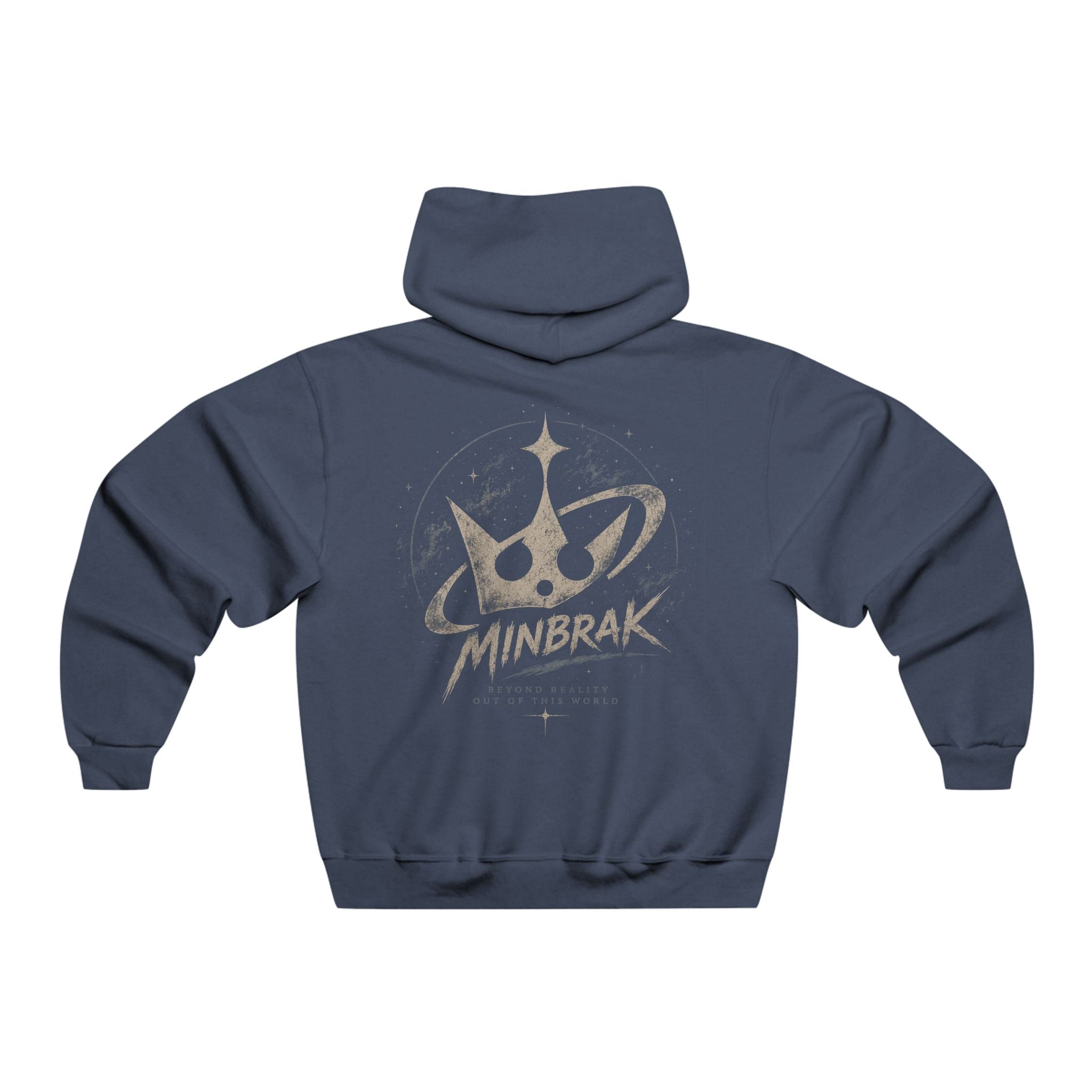 Minbrak Crown Hoodie — Men's Graphic Pullover Sweatshirt