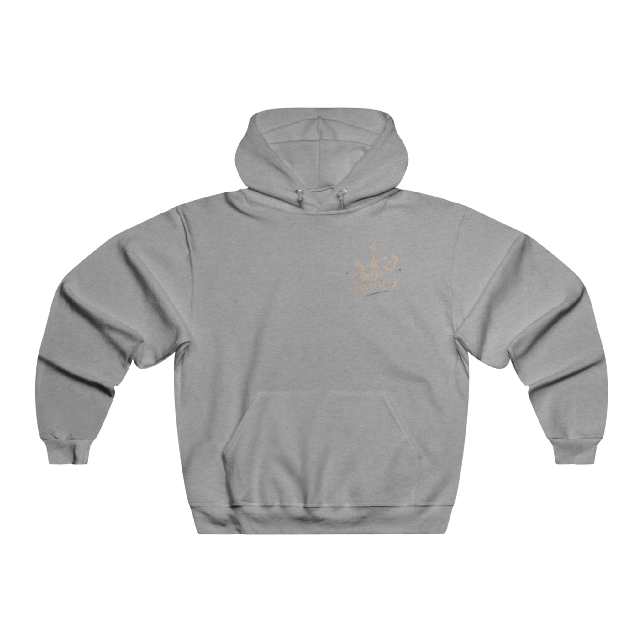 Minbrak Crown Hoodie — Men's Graphic Pullover Sweatshirt