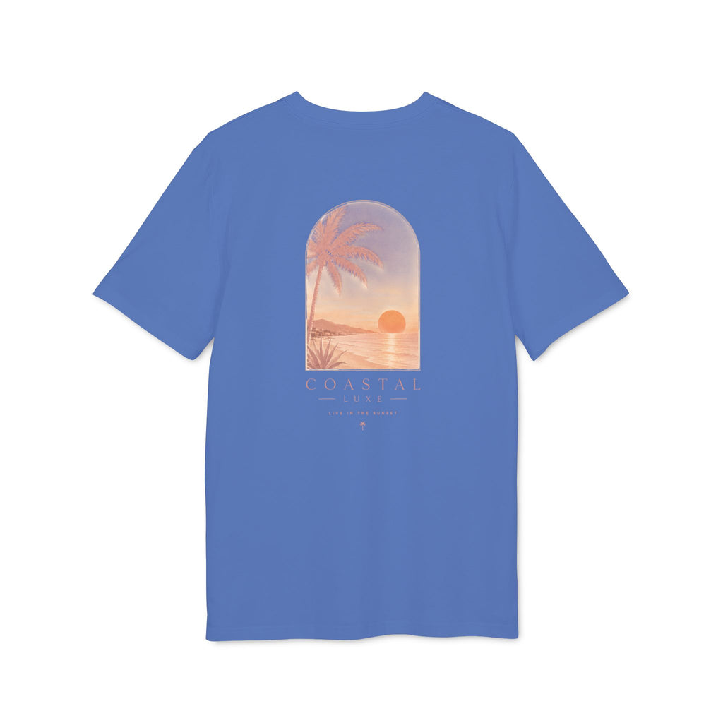 Coastal Sunset Tee — "Minbrak" Palm Beach Graphic T-Shirt