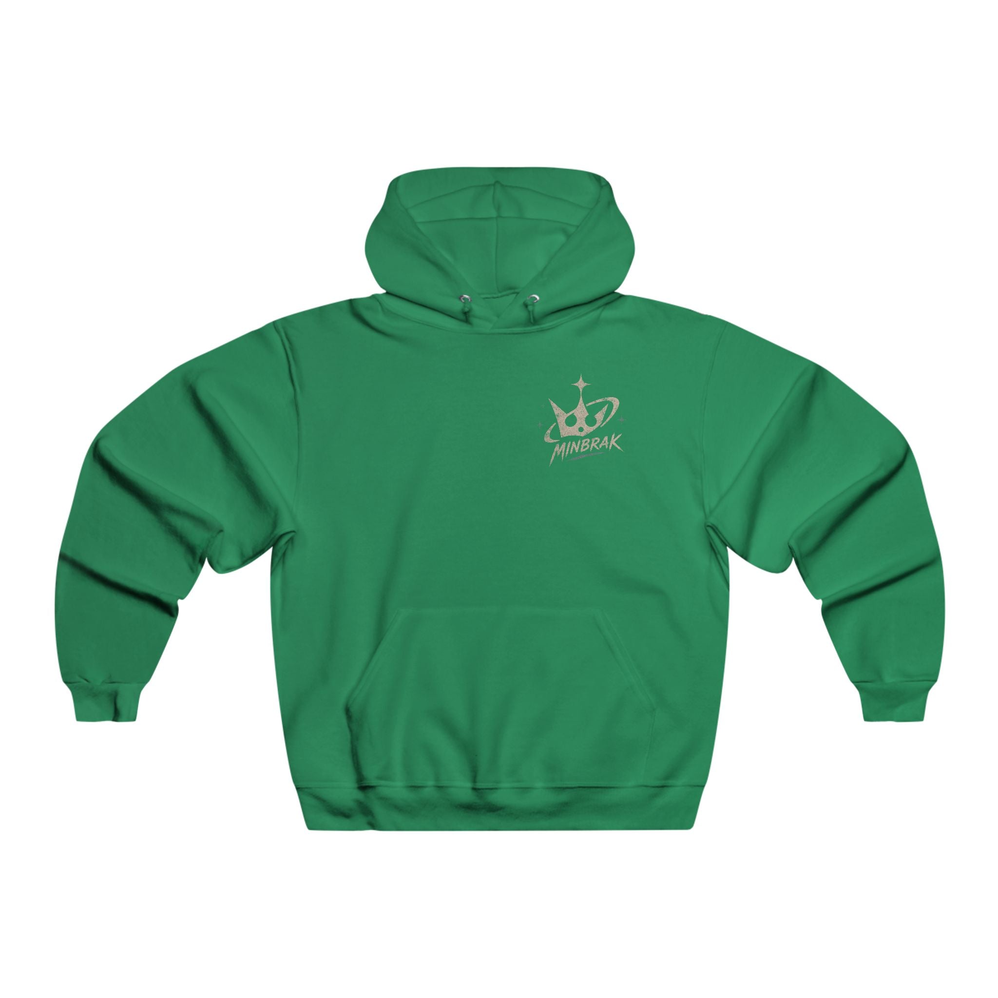 Minbrak Crown Hoodie — Men's Graphic Pullover Sweatshirt
