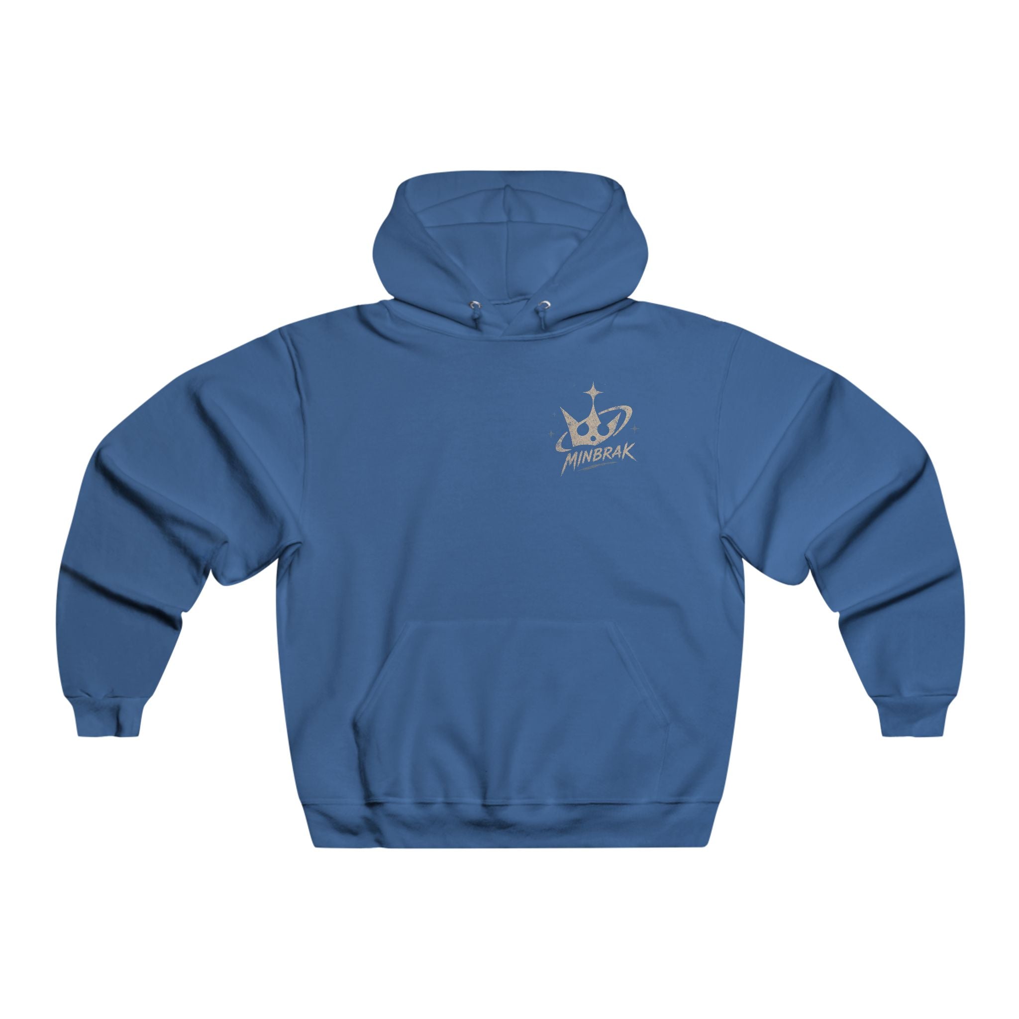 Minbrak Crown Hoodie — Men's Graphic Pullover Sweatshirt