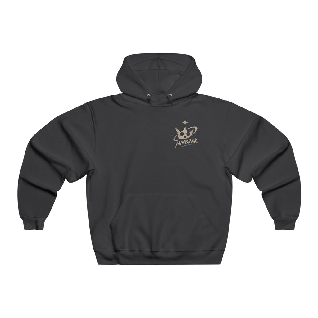 Minbrak Crown Hoodie — Men's Graphic Pullover Sweatshirt