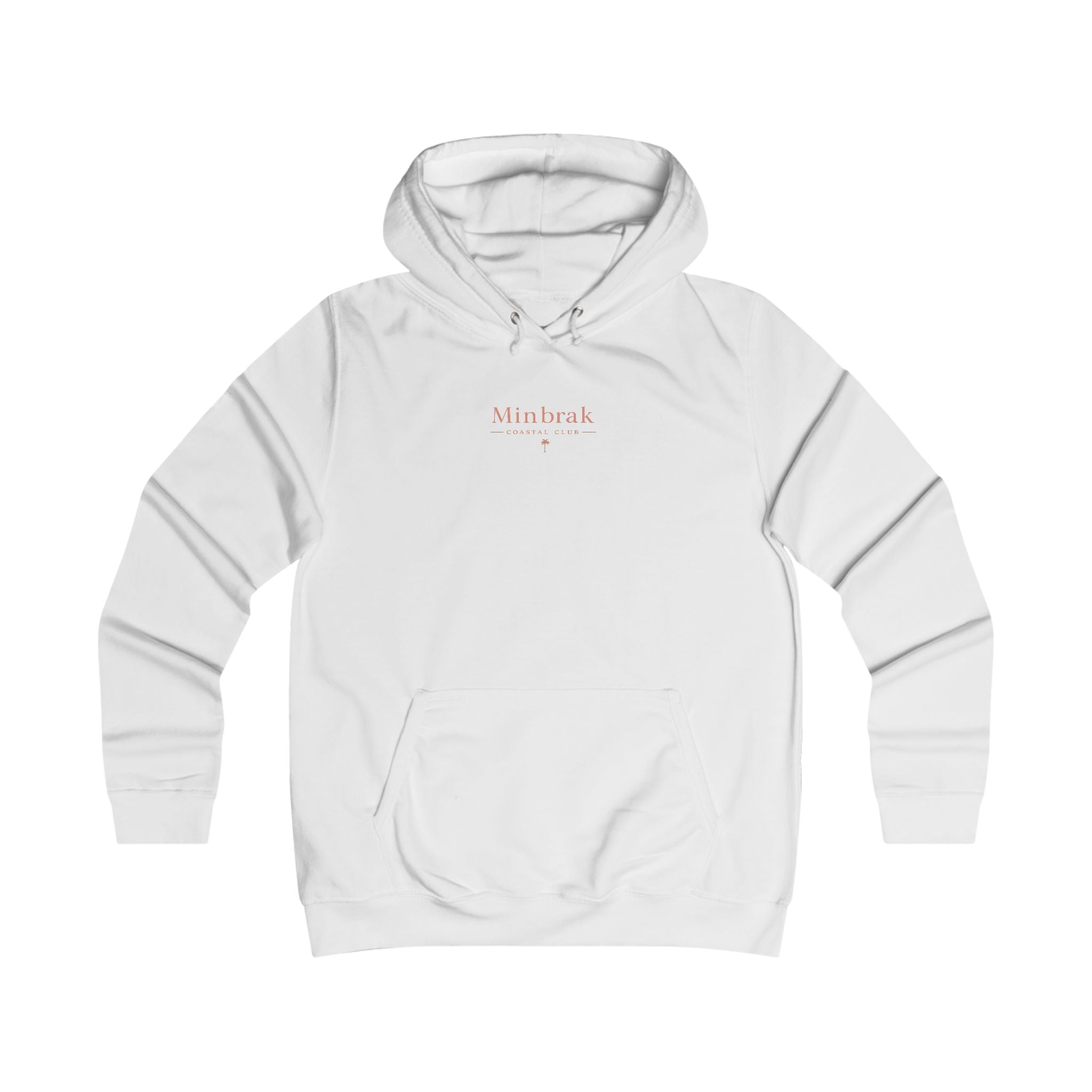 Minbrak Coastal Club Hoodie — Vintage Beach Palm Sunset Pullover