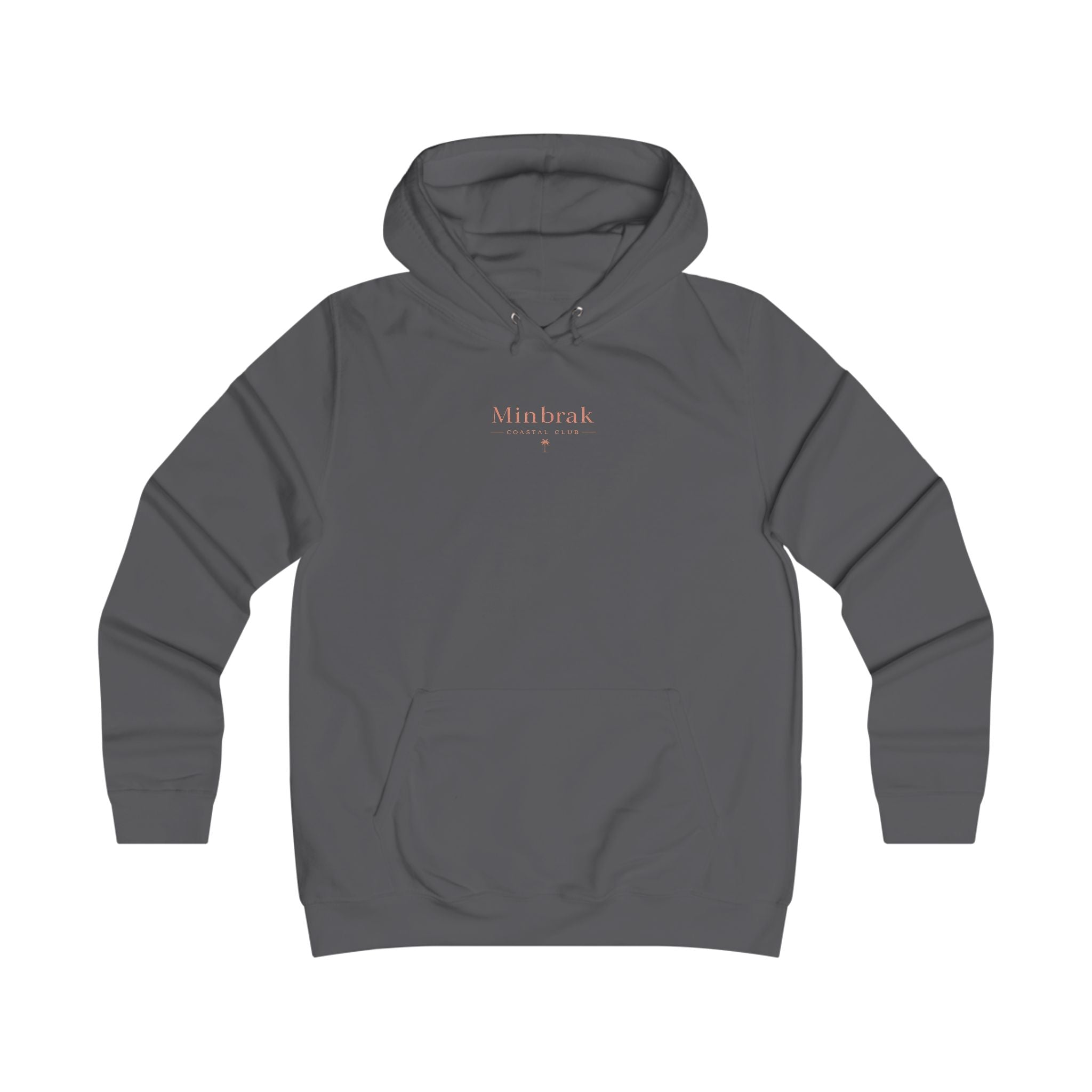 Minbrak Coastal Club Hoodie — Vintage Beach Palm Sunset Pullover