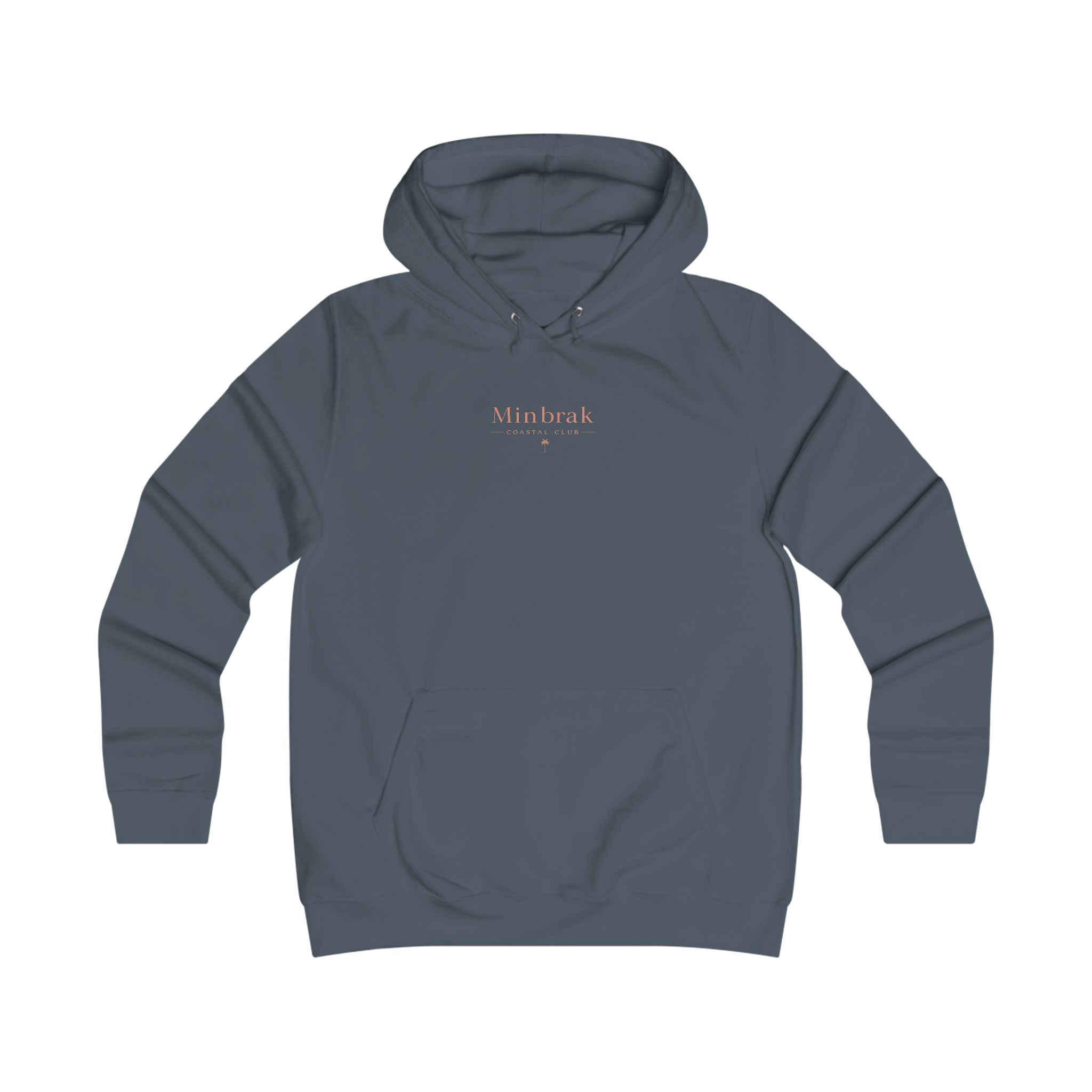 Minbrak Coastal Club Hoodie — Vintage Beach Palm Sunset Pullover
