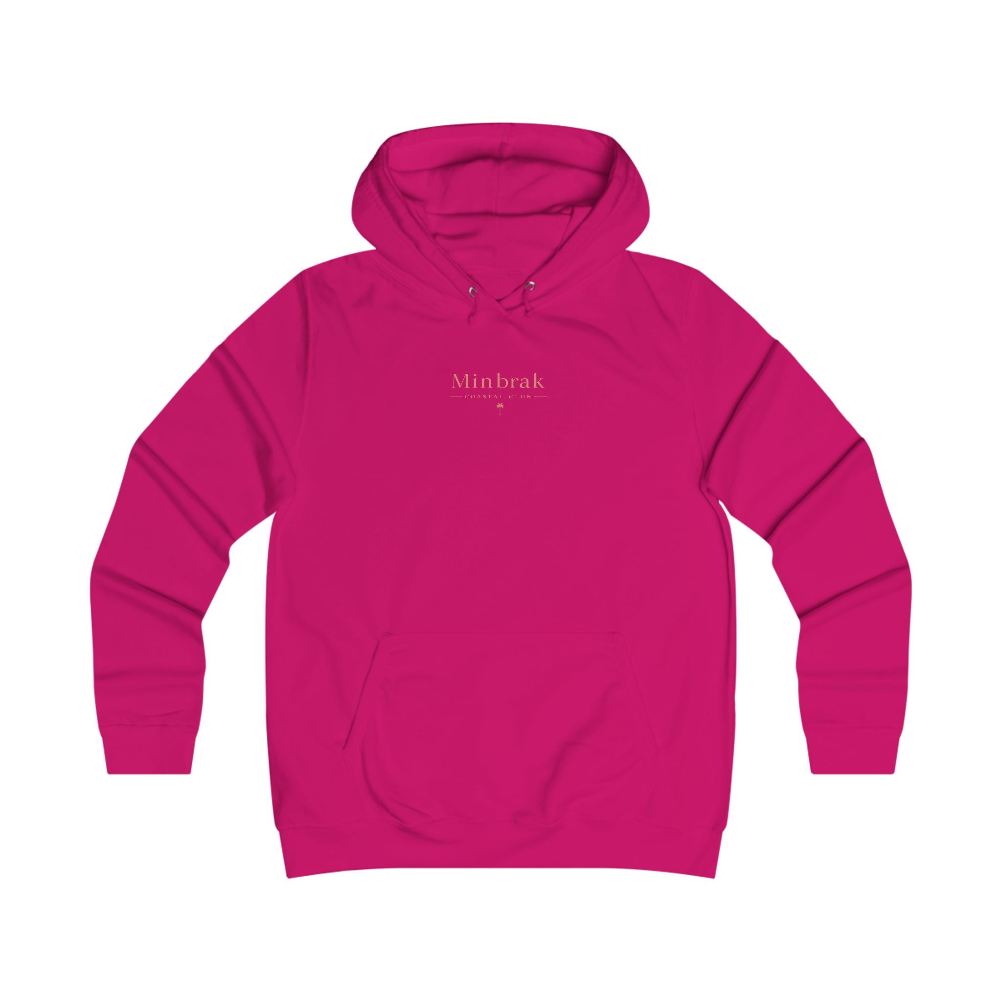 Minbrak Coastal Club Hoodie — Vintage Beach Palm Sunset Pullover