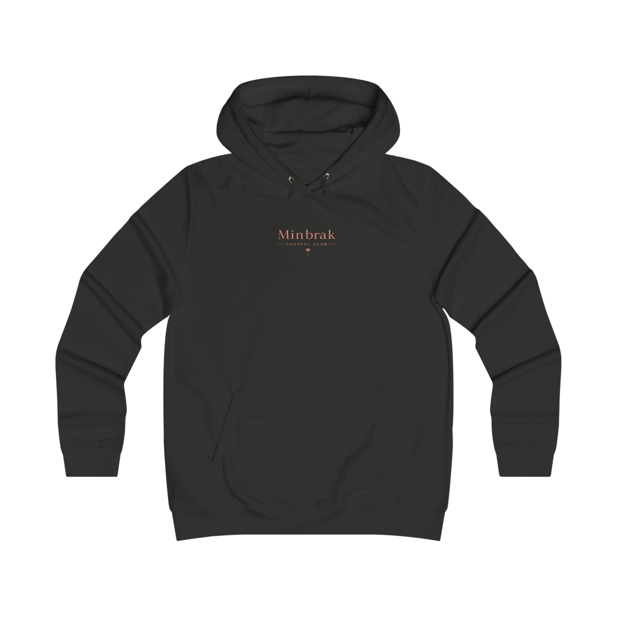 Minbrak Coastal Club Hoodie — Vintage Beach Palm Sunset Pullover