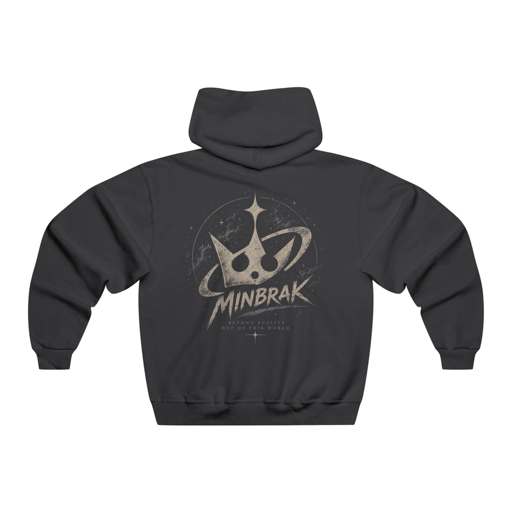 Minbrak Crown Hoodie — Men's Graphic Pullover Sweatshirt
