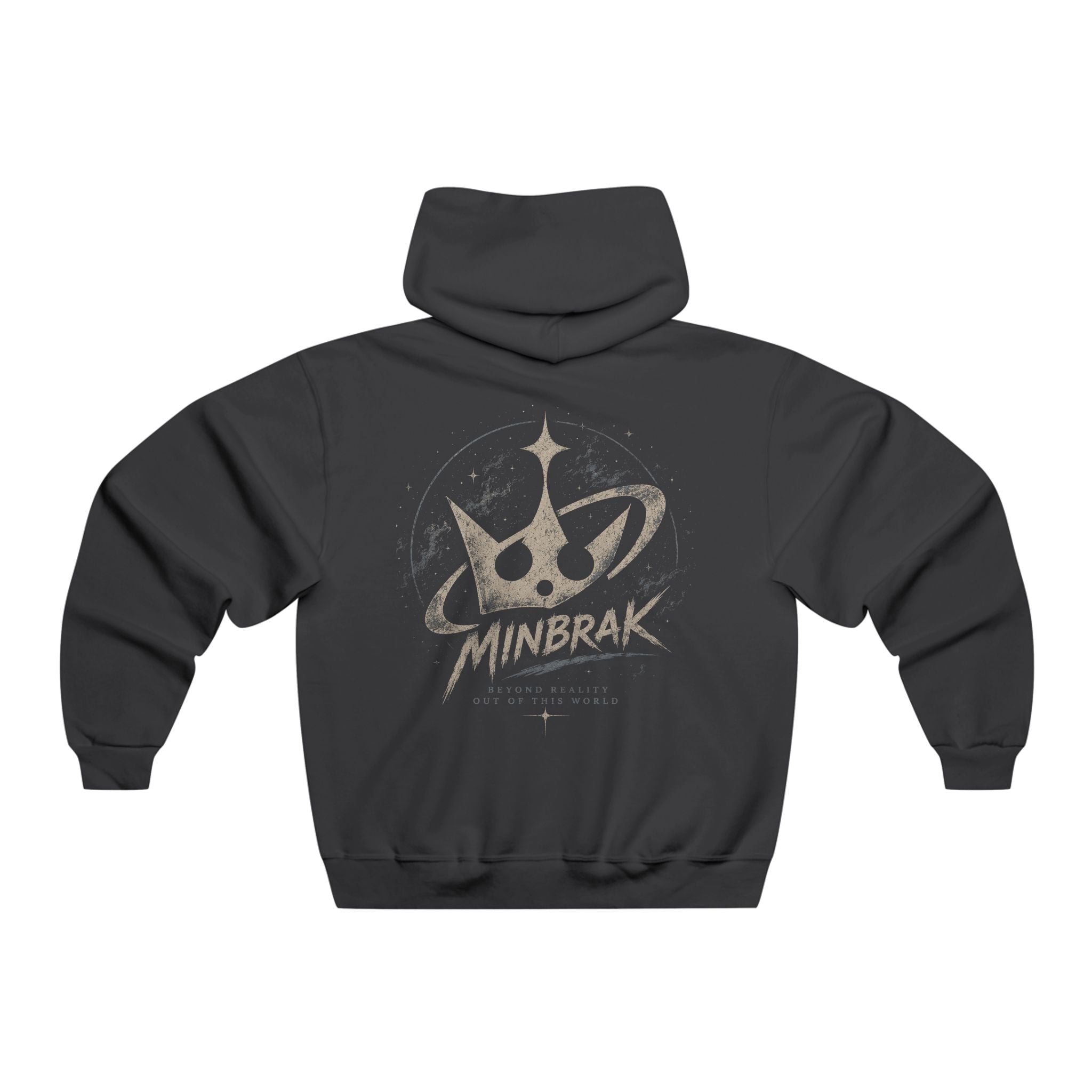 Minbrak Crown Hoodie — Men's Graphic Pullover Sweatshirt