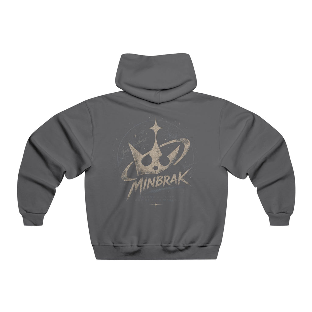 Minbrak Crown Hoodie — Men's Graphic Pullover Sweatshirt