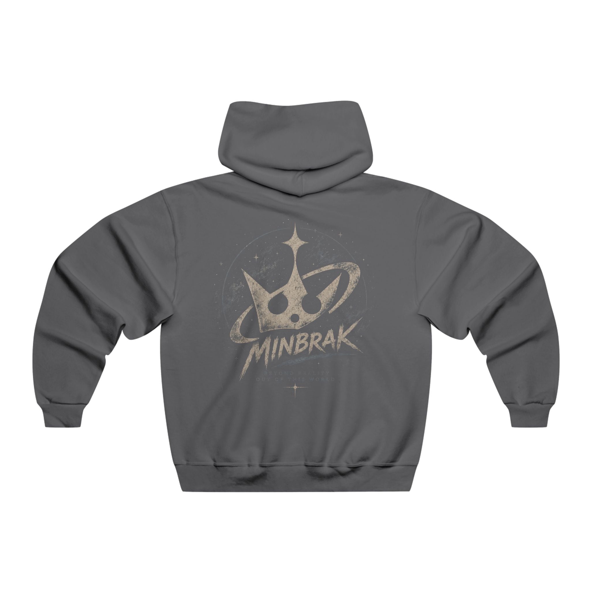 Minbrak Crown Hoodie — Men's Graphic Pullover Sweatshirt
