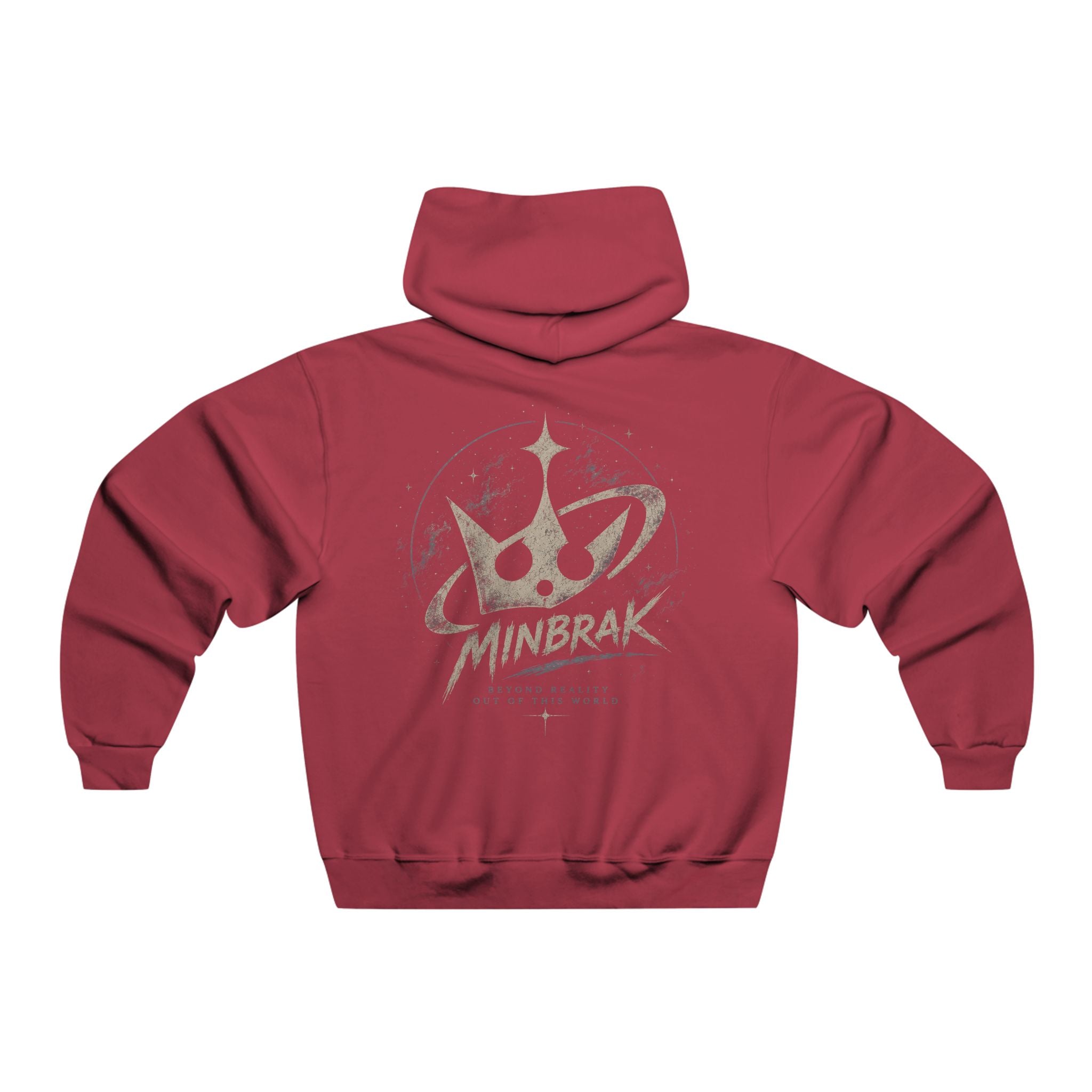 Minbrak Crown Hoodie — Men's Graphic Pullover Sweatshirt